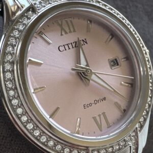 Citizen Crystal Pink Dial Ladies Watch FE1230-51X