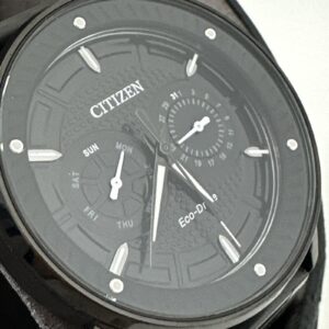 Citizen Eco-Drive Men's CTO Black Dial Bracelet Watch 42mm BU4025-59E