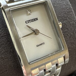 Citizen Women's Classic Quartz Silver Stainless Steel Watch 22 MM EJ6121-51D