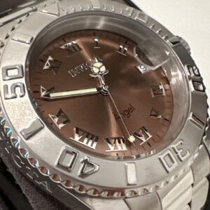 Invicta Angel Women Brown Dial Date, Roman Numeral 40 mm 14362 *DOES NOT WORK*