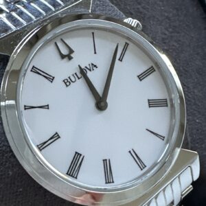 Bulova Regatta Women's Quartz Silver White Dial Watch 30MM 96L275