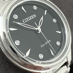 Citizen Women's  Diamond Black Dial 29mm Watch FE2100-51E *Fits a 6 inch wrist*