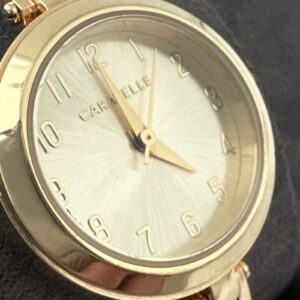 Caravelle Women's Gold-Tone Quartz Watch ONLY 26MM 44X100