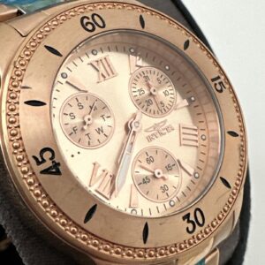 Invicta  Angel 21684  Stainless Steel Chronograph  Watch Rose Gold tone