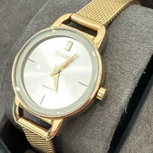 Citizen Women's Quartz Rose Gold-Tone Milanese Strap 26mm Watch EZ7003-51X