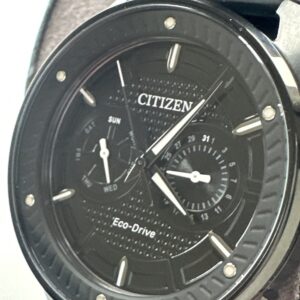 Citizen Eco-Drive Men's CTO Black Dial Bracelet Watch 42mm BU4025-59E