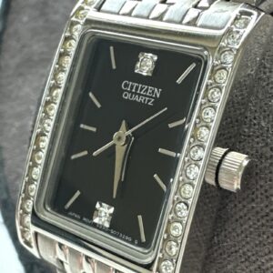 Citizen Women's Classic Quartz Silver Stainless Steel Watch 18 MM Vintage